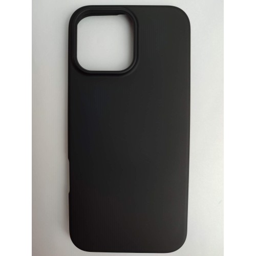 Чехол силиконовый iPhone 16 Pro Max Silicone Cover Nano черный