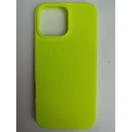 Чехол силиконовый iPhone 16 Pro Max Silicone Cover Nano салатовый