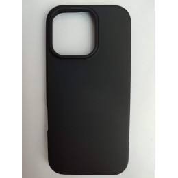 Чехол силиконовый iPhone 16 Pro Silicone Cover Nano черный