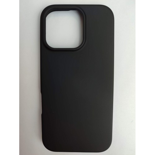 Чехол силиконовый iPhone 16 Pro Silicone Cover Nano черный