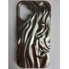 Чехол силиконовый iPhone 16 ВОЛНА 3D титан
