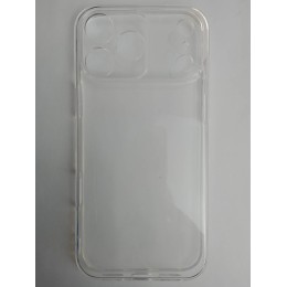 Чехол силиконовый iPhone 17 Pro Max прозрачный Clear Case