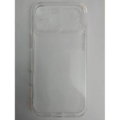 Чехол силиконовый iPhone 17 Pro Max прозрачный Clear Case