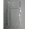 Чехол силиконовый iPhone 17 Pro Max прозрачный с защитой камеры