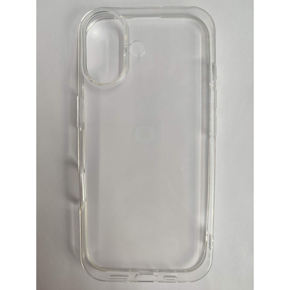 Чехол силиконовый iPhone 17 прозрачный