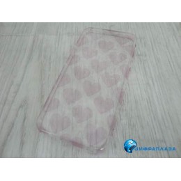Чехол силиконовый iPhone 6 прозрачный с рисунком (03)