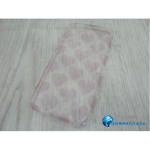 Чехол силиконовый iPhone 6 прозрачный с рисунком (03)