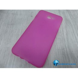 Чехол силиконовый матовый Samsung J5 Prime (G570) розовый