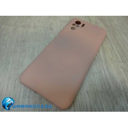 Чехол силиконовый POCO M5S Slicone Cover пудровый