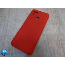 Чехол силиконовый POCO С40 Slicon Cover Nano 2mm красный