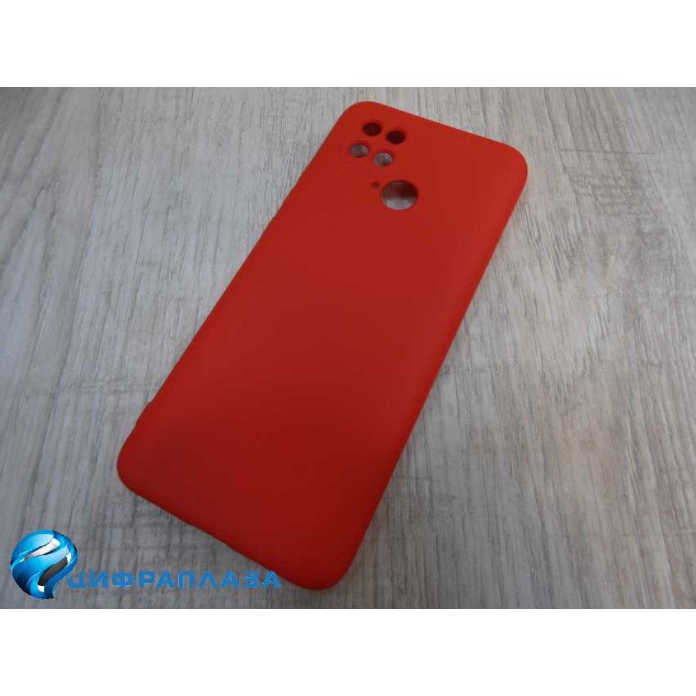 Чехол силиконовый POCO С40 Slicon Cover Nano красный