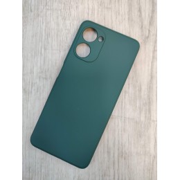 Чехол силиконовый Realme 10 Pro Silicone Case New Era темно-зеленый