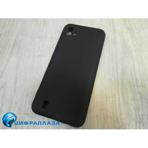 Чехол силиконовый Realme C11 Silicone Cover черный