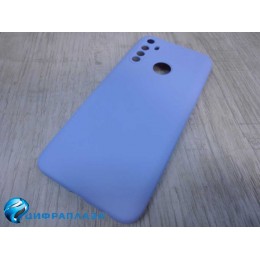 Чехол силиконовый Realme C3 Silicone Case New Era голубой