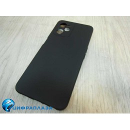 Чехол силиконовый Realme C35 Silicone Cover черный