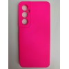 Чехол силиконовый Realme C65 Silicone Cover Nano 2mm фуксия