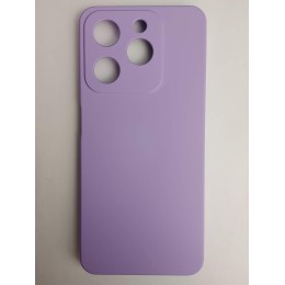 Чехол силиконовый Realme Note 60/60X/C61/C63 Silicone Cover без лого сиреневый