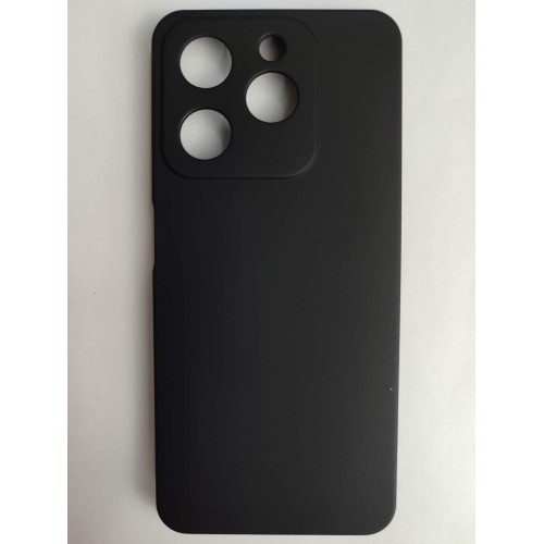 Чехол силиконовый Realme Note 60 Silicone Cover без лого черный