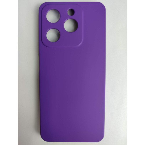 Чехол силиконовый Realme Note 60 Silicone Cover без лого фиолетовый
