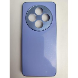 Чехол силиконовый Redmi 14C/POCO C75 матовый цветной с защитой камеры сиреневый