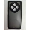 Чехол силиконовый Redmi 14C/POCO C75 матовый с окантовкой черный