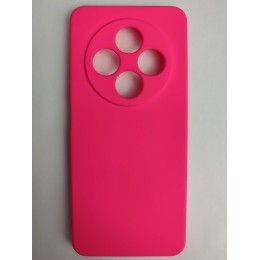 Чехол силиконовый Redmi 14C/POCO C75 Silicone Case без лого фуксия