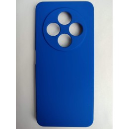 Чехол силиконовый Redmi 14C/POCO C75 Silicone Case без лого синий