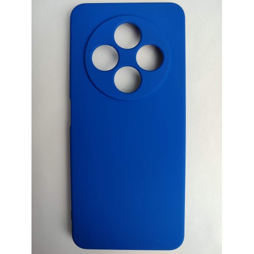 Чехол силиконовый Redmi 14C/POCO C75 Silicone Case без лого синий