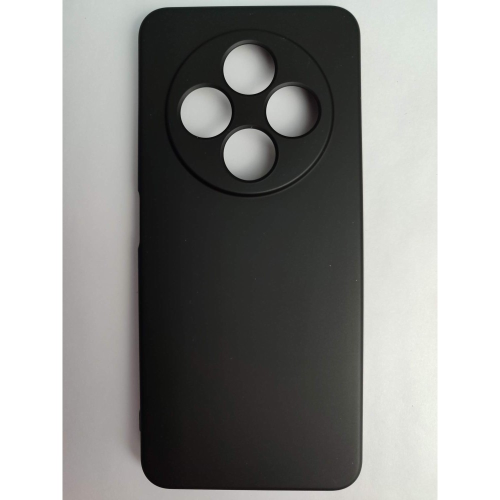Чехол силиконовый Redmi 14C/POCO C75 Silicone Cover без лого черный