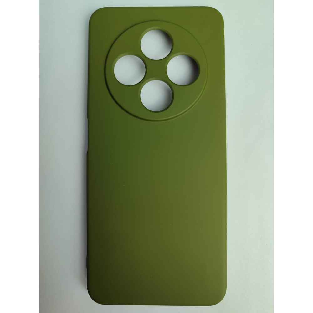 Чехол силиконовый Redmi 14C/POCO C75 Silicone Cover без лого хаки