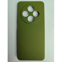 Чехол силиконовый Redmi 14C/POCO C75 Silicone Cover без лого хаки