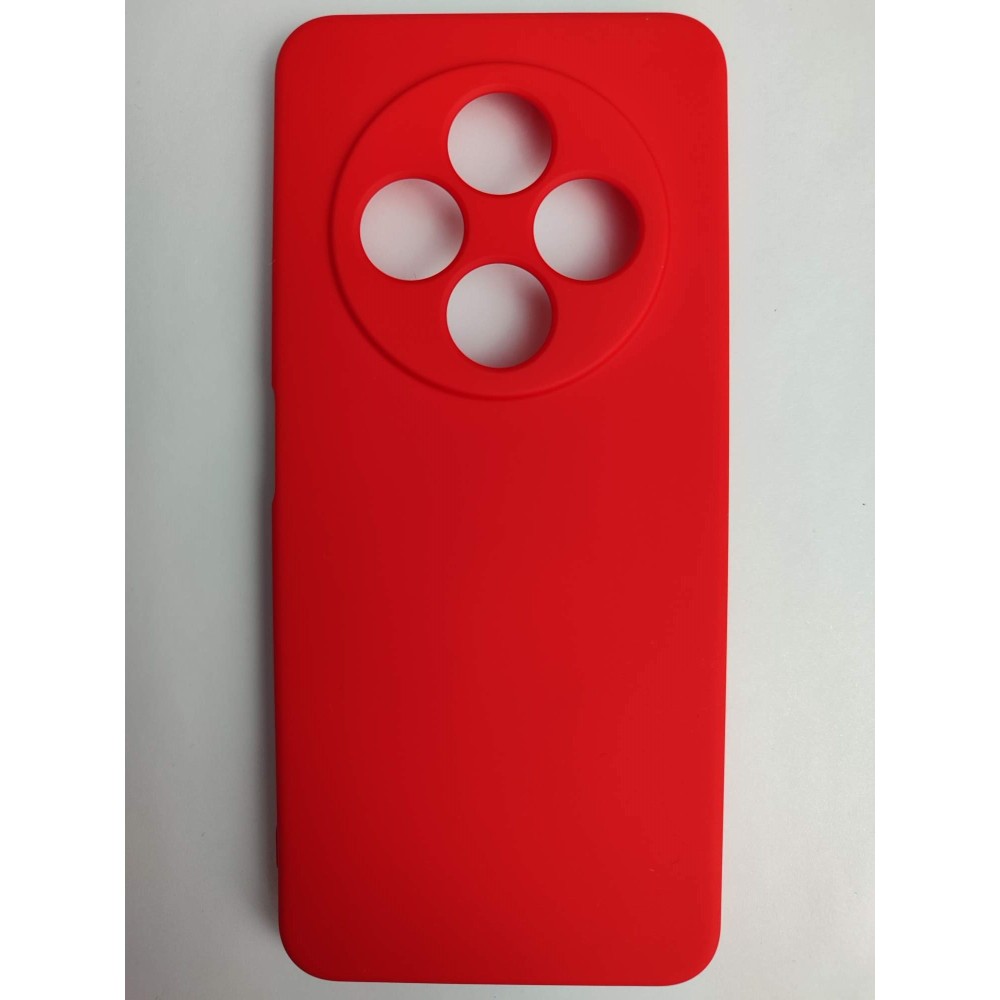 Чехол силиконовый Redmi 14C/POCO C75 Silicone Cover без лого красный