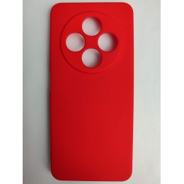 Чехол силиконовый Redmi 14C/POCO C75 Silicone Cover без лого красный