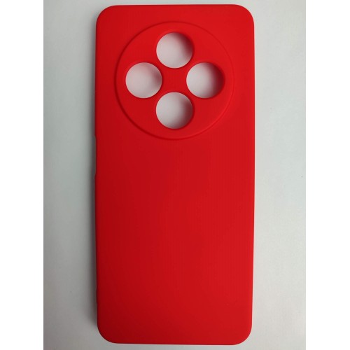 Чехол силиконовый Redmi 14C/POCO C75 Silicone Cover без лого красный
