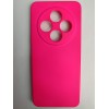 Чехол силиконовый Redmi 14C/POCO C75 Silicone Cover Nano фуксия