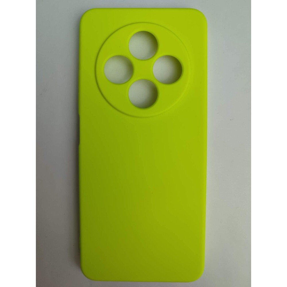 Чехол силиконовый Redmi 14C/POCO C75 Silicone Cover Nano салатовый