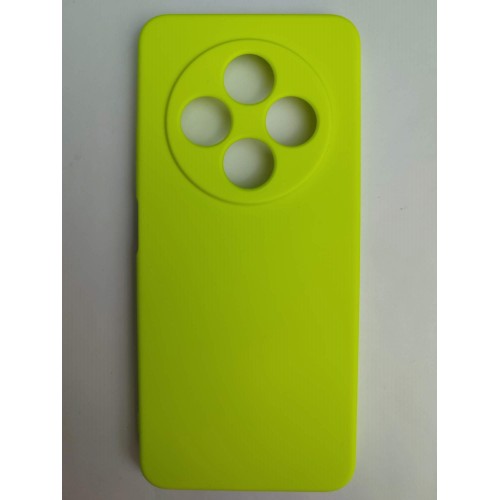 Чехол силиконовый Redmi 14C/POCO C75 Silicone Cover Nano салатовый