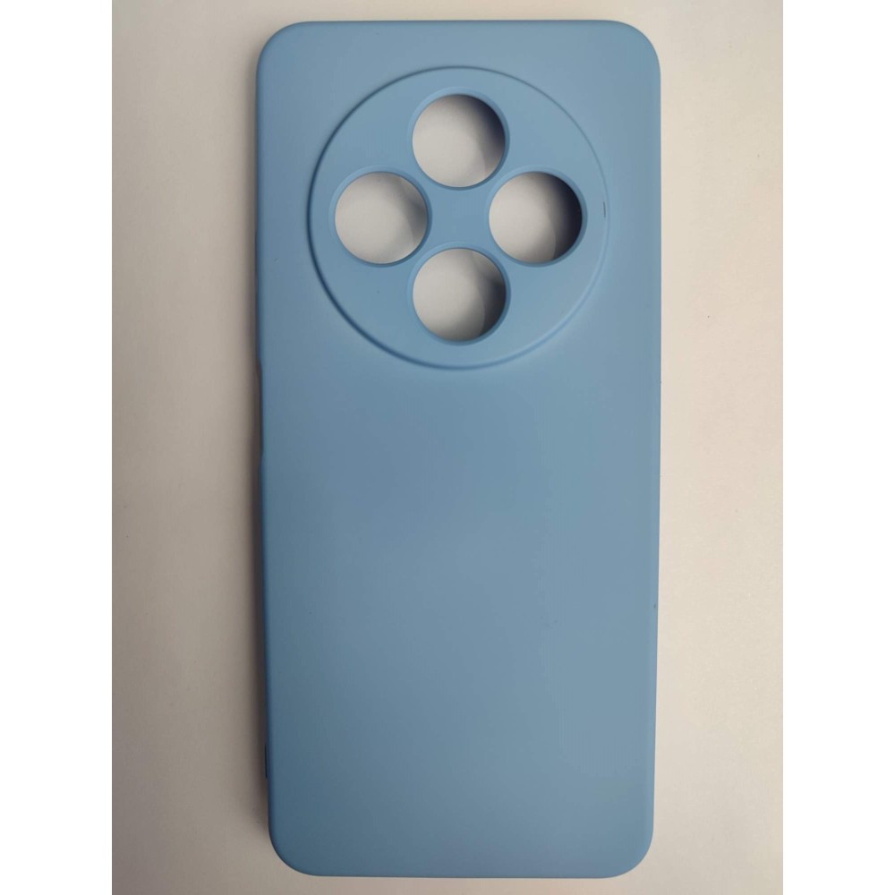 Чехол силиконовый Redmi 14C/POCO C75 Silicone Cover Nano светло-голубой