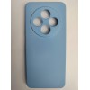 Чехол силиконовый Redmi 14C/POCO C75 Silicone Cover Nano светло-голубой