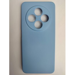 Чехол силиконовый Redmi 14C/POCO C75 Silicone Cover Nano светло-голубой