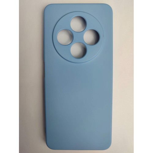 Чехол силиконовый Redmi 14C/POCO C75 Silicone Cover Nano светло-голубой