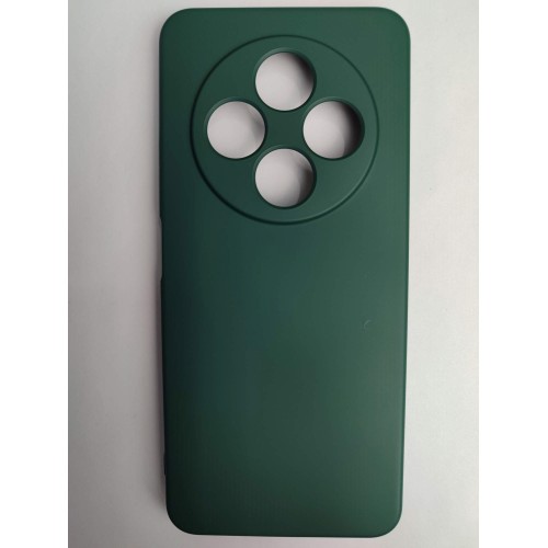 Чехол силиконовый Redmi 14C/POCO C75 Silicone Cover Nano темно-зеленый