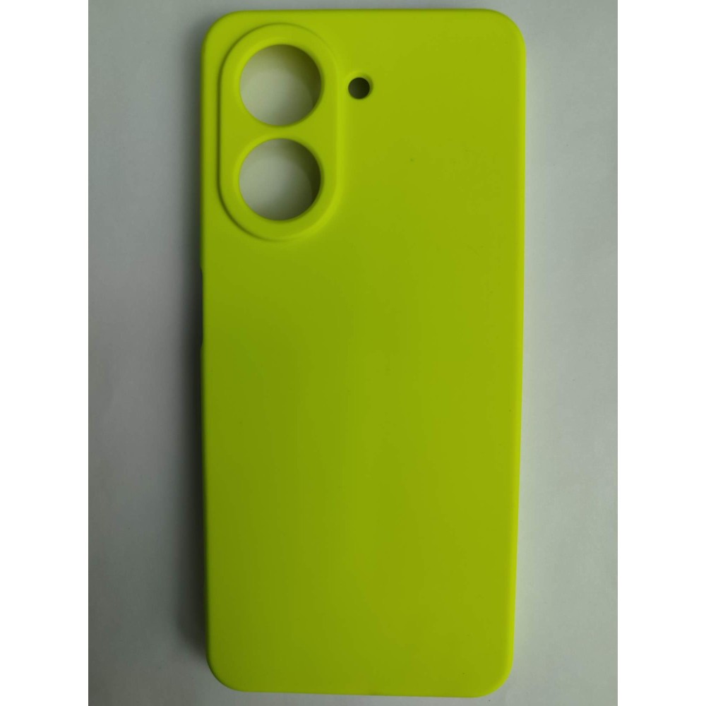 Чехол силиконовый Redmi A5/POCO C71 Silicone Cover Nano салатовый