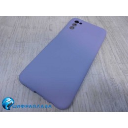 Чехол силиконовый Samsung A03s Silicone Cover Nano 2mm серый