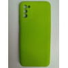 Чехол силиконовый Samsung A03s Silicone Cover Nano зеленый