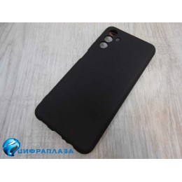 Чехол силиконовый Samsung A04s Silicone Cover Nano 2mm черный