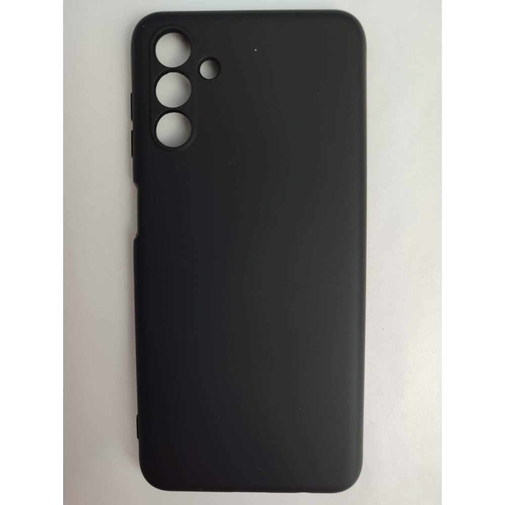 Чехол силиконовый Samsung A04s Silicone Cover Nano черный