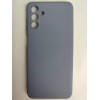 Чехол силиконовый Samsung A04s Silicone Cover Nano космический серый