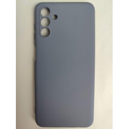 Чехол силиконовый Samsung A04s Silicone Cover Nano космический серый