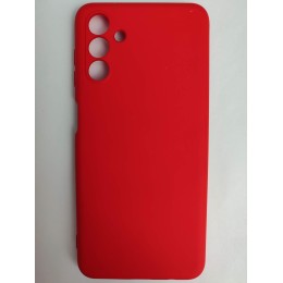 Чехол силиконовый Samsung A04s Silicone Cover Nano красный